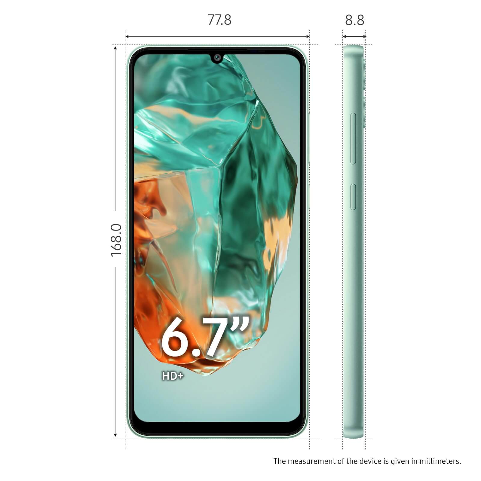 samsung-galaxy-m05-mint-green-4gb-ram-64-gb-storage-50mp-dual-camera-bigger-6-7-hd-display-5000mah-battery-25w-fast-charging-brand-new