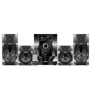 Elista Multi Media Speaker Diamond 4.1 AUTFB, Black & Brown Brand new